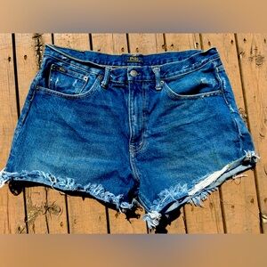 RALPH LAUREN s32 ‘Sophia Cut Off Short’-look NEW- hi waisted-3.5” inseam